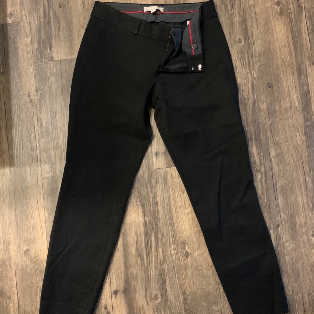 Banana Republic black Sloan work pants